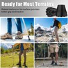 supregear 4-Pack Replacement Rubber Tips for Trekking Poles and Walking