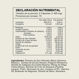 Prostagen Próstata Sana Y Desinflamada Neosci 30 Cap 700mg Sabor Sin sabor                                                                            