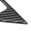 2Pcs Inner Door Speaker Trim Carbon Fiber Cover Left Right