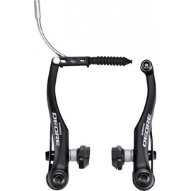 Shimano Deore BR-T610 V-Brakes - Black, Rear