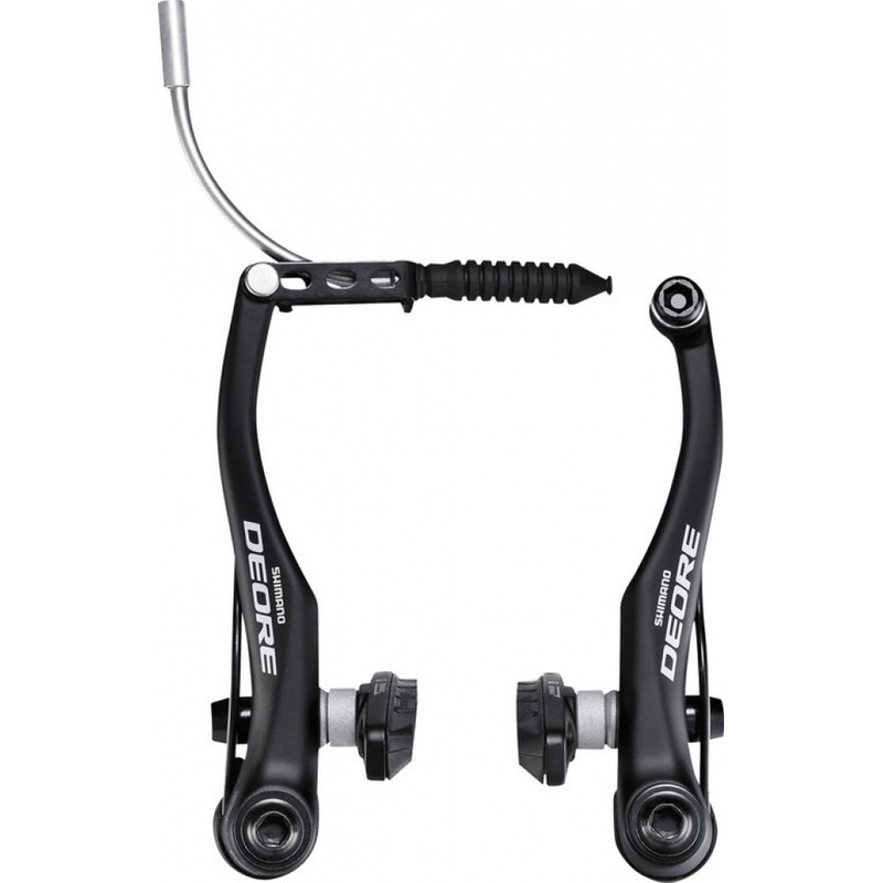 Shimano Deore BR-T610 V-Brakes - Black, Rear