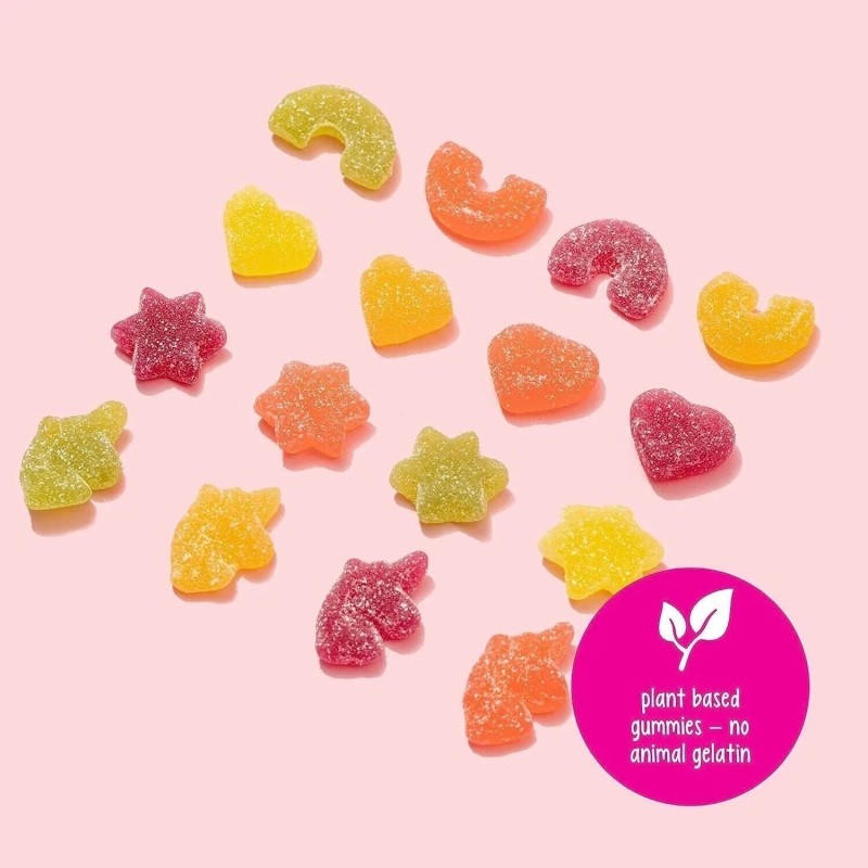 Katjes Plant Based Sheroes Gummy Candy - Peach, Lemon, Orange,