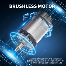 NAWIN Electric Pruning Shears, 30mm 1.2'' Cutting Diameter Professional Cordless Electric Pruner for Tree Trimming Branch Cutter, With 2pcs 2.0Ah Batteries, Brushless Motor, Electric Garden Shears