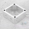 Intake Grid Heater Spacer, Aluminum Alloy Car Intake Grid Heater
