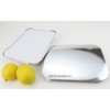 Disposable Aluminum 4 Compartment T.V Dinner Trays with Board Lid