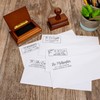 ExcelMark Deluxe Vintage Address Stamp Set