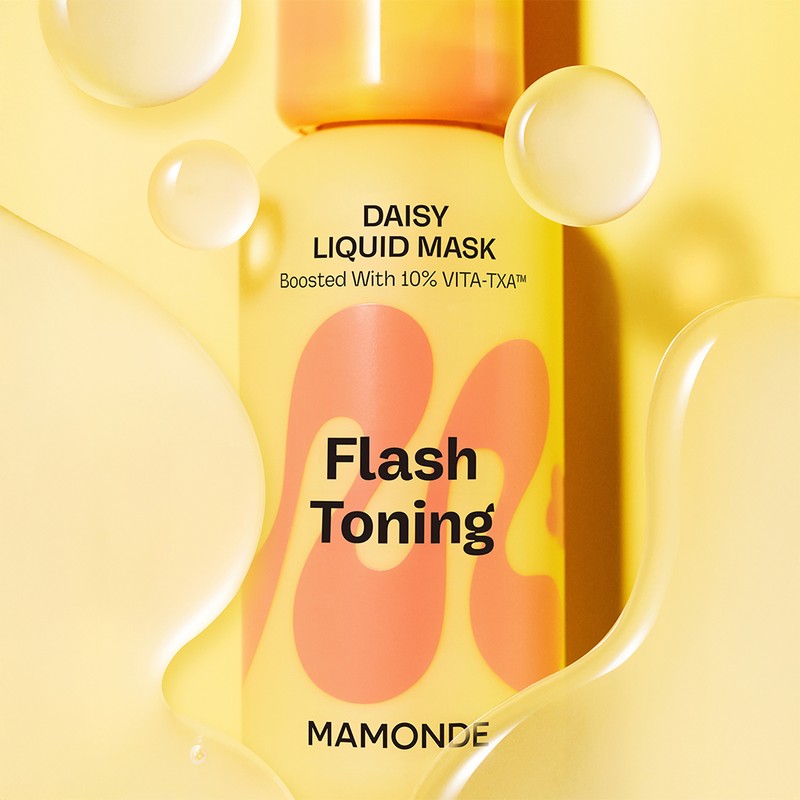 Mamonde Flash Toning Daisy Liquid Mask 80ml, 2pcs