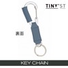 Raymei Fujii NK1079J Keychain, Tinist with Carabiner, Beige