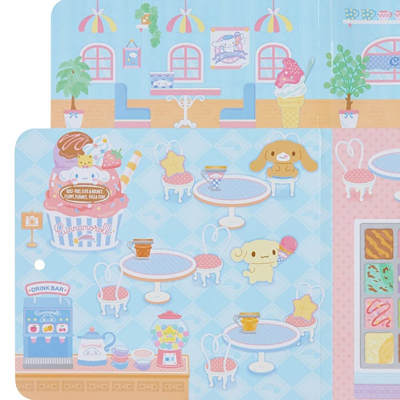 Sanrio 223433 Cinnamoroll Play Sticker Set