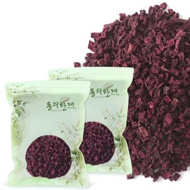 Donguihanjae 동의한재 최상품 땅끝마을 해남 레드비트차 말린 비트 600g x 2개 Donguihanjae Premium Dangguk Village Haenam Red Beet Tea Dried Beet 600g x 2 Packs