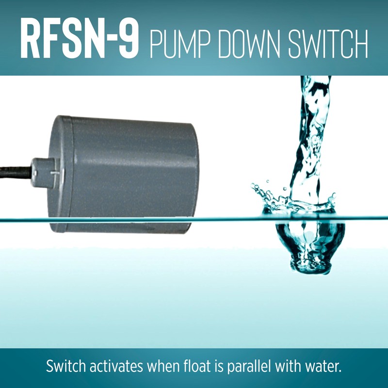 Little Giant RFSN-9 230-Volt, Maximum 13-Amp - 1 HP, Pump