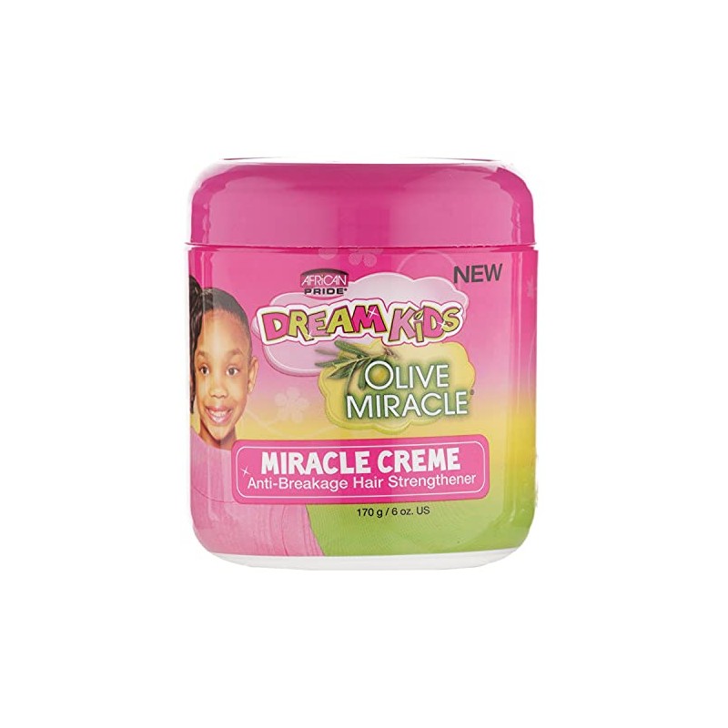 African Pride Dream Kids Olive Miracle Creme Anti-Breakage Hair Strengthener