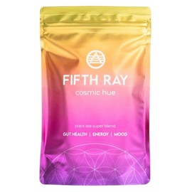 Fifth Ray Cosmic Hue Gut Health Tea - Cosmic Hue Gut Repair for Men and Women | Caffeine Free Tea for Bloating Relief | 30 Servings | Vegan & Gluten Free All Natural Digestive Blend