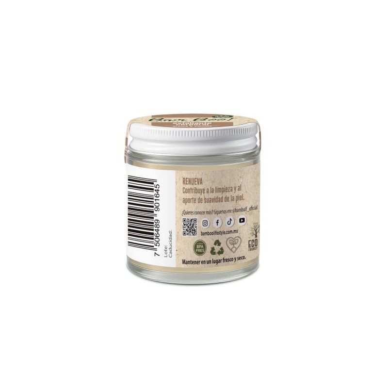 Exfoliante Corporal Base Aceite Aroma Vainilla 100 g Bam Boo