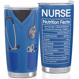 YINCUO Nurse Week Gifts for Women Men Nurse Tumbler Cup 20 Oz School Graduation Birthday Christmas Appreciation Nursing School Graduation