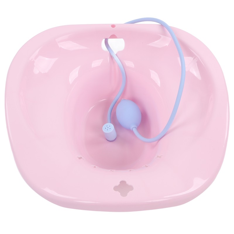 Sitz Bath Seat Deeper Bowl Drain Holes Skid Proof Unisex