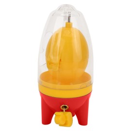 Egg Spinner, Hand Powered Egg White and Yolk Spin Mixer Portable Golden Egg Maker Manual Golden Egg Shakers Egg Homogenizer Egg Scrambler for Golden Egg Making(Red)