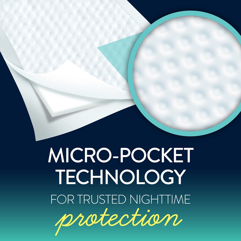 Goodnites Disposable Bed Pads/Mats for Bedwetting, 2.4 x 2.8 ft,