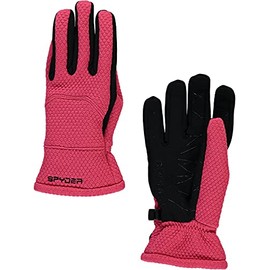 Spyder Women's Standard Encore Glove, Cerise, Small