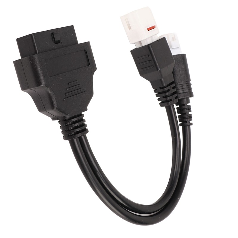 3pin 4pin Motorcycles OBD OBD2 Adapter Cable Easy Fault Detection