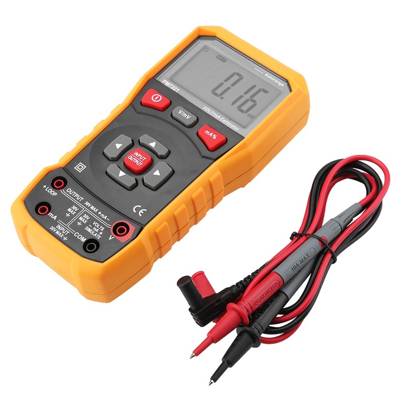 PEAKMETER PM7221 DC Voltage Current Digital Calibrator 0-10V 0-24mA