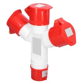Industrial Socket Waterproof Electrical Connector 3 Way 16A Outlet for Indoor OutdoorHR‑1014