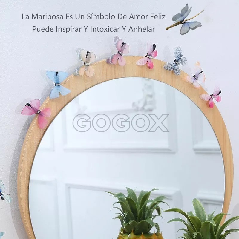 GOGOX 12 Colores Mezcla Mariposa Pasador Moños Para Niñas Moda