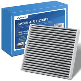 ARANA CF10285 Filtro de aire de cabina para Toyota Rav4 Camry Corolla | Con carbón activado, para Lexus ES350 NX300 RX350, Subaru Outback Legacy, Toyo