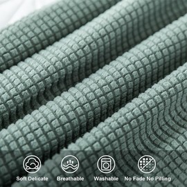 FANSU Headboard Cover for Single Double King Size Bed, Polar fleece Dustproof Headboard Wrap, Stretch All-Inclusive Bed Head Protector Cover Modern Bedroom Decoration (Beige,150cm)