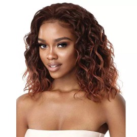 Outre Quick Weave Wet & Wavy Style Synthetic Half Wig - LOOSE CURL 18 - 2T1/30
