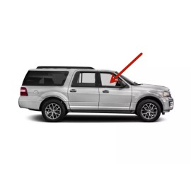 NAGD Fits 07-17 Ford Expedition Lincoln Navigator Passenger Front Door Window Glass