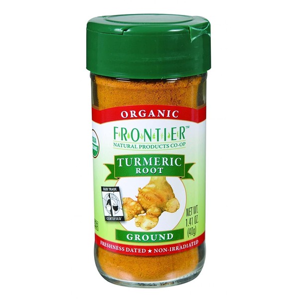 Frontier Natural Products Tumeric Root, Og, Ground, Ft, 1.41-Ounce