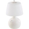 Lunartec Wireless Bedside Lamp: Set of 2 LED Table Lamps,