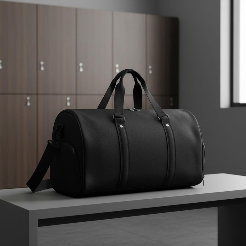 Bolsa Deportiva con Compartimento para Zapatos – IEUDNS T11 Gris