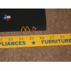McDonald's Apparel Collection (TEXAS THEME) BLACK APRON UNIFORM Never Used