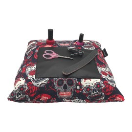 coz-e-nailbar Manicure Cushion Skulls & Roses Nail Varnish Pillow Nail Arm Rest