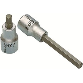 Proxxon 1.27 cm, 1/2 "-inserti 100 mm for Allen Screws, 10 mm