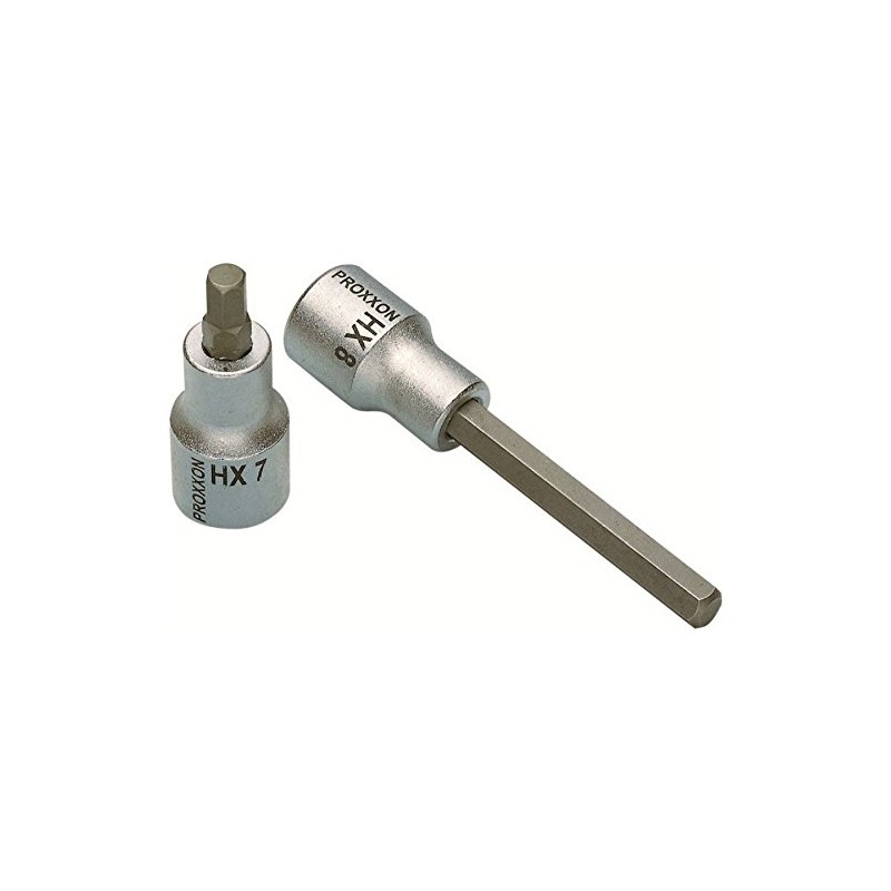 Proxxon 1.27 cm, 1/2 "-inserti 100 mm for Allen Screws,