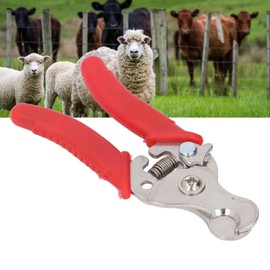 Ohrmarken-Entferner, Edelstahl-Ohrmarken-Entfernungswerkzeug Vielseitige Vieh-Ohrmarkenzange, Ohrmarken-Entfernungszange für Vieh Rinder Schafe Ziegen Schweine Kühe