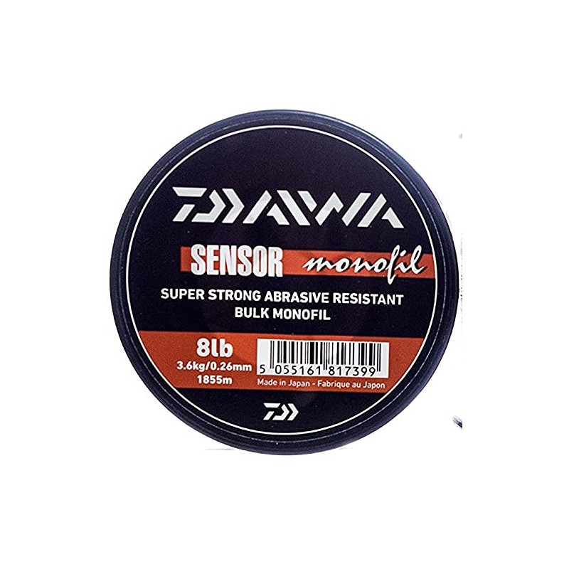 DAIWA SENSOR BULK SPOOL COLOR - BROWN BREAKING STRAIN -
