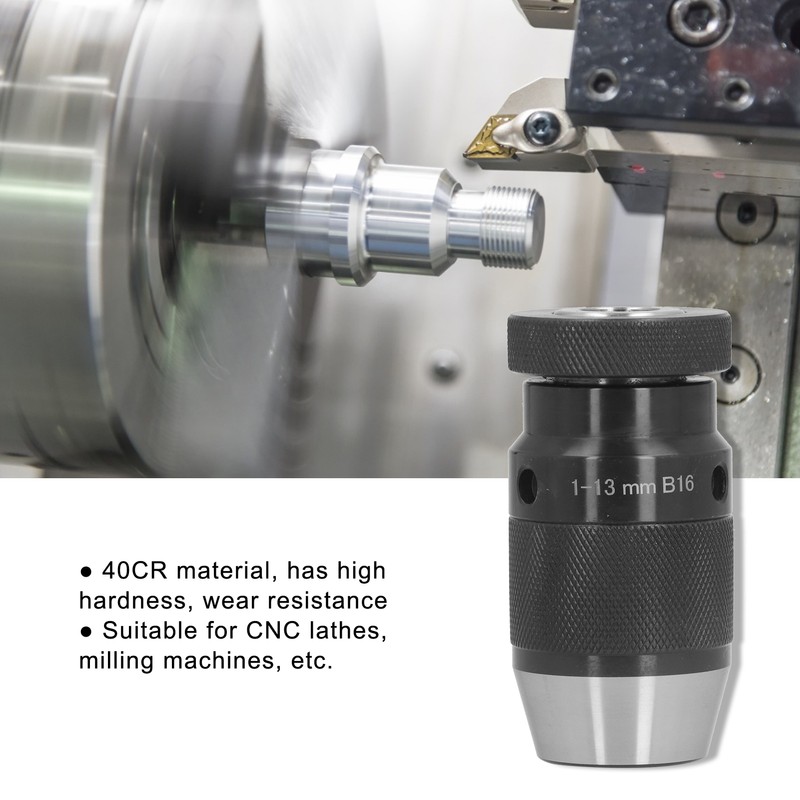 Drill Chuck 40Cr SelfLocking Tap Clamping Tool Electric Drill Accessories