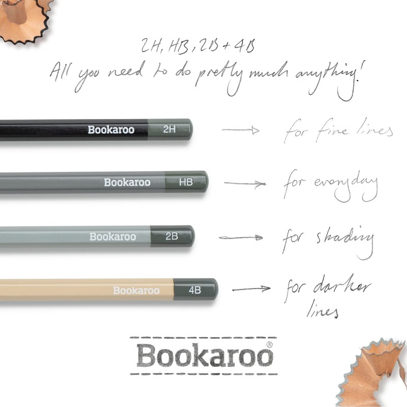 if Bookaroo Graphite Pencils - Mono