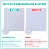 Caroline Shatuik Waterproof Cot Bed Mattress Protector 140 x 70cm,