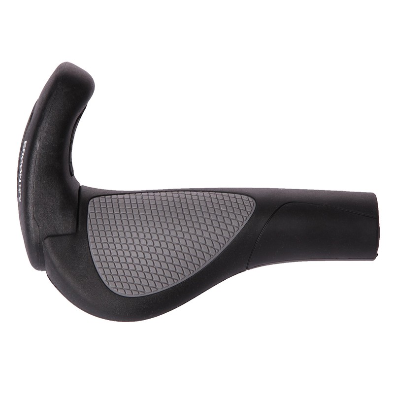 Ergon Ergonomic Handlebar Grips GP2, unisex, Fahrradgriff GP2, Black (Black),