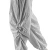 perdontoo Mens Casual Cotton Linen Pant Elastic Waist Drawstring Yoga