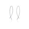 Elegant Design 925 Sterling Silver Hoop Earrings for Women Sterling