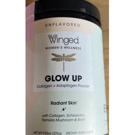 Winged GLOW UP Collagen + Adaptive Powder *Radiant Skin* Expires 03/26 Or Later