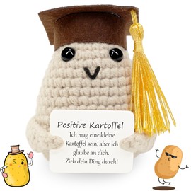 Mini Abitur Gifts, Positive Potato, Lucky Charm Exam, Graduation 2024 Gifts, Graduation Gift, Bachelor Gift, Gift for Girlfriend, Motivational Gifts, Lucky Charm