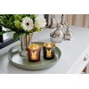 EDZARD Set of 2 Tea Light Holders Rabbit Design Height