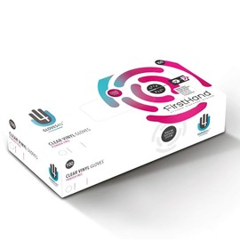 Gloves4u Powder Free Vinyl Gloves - Clear - Large (1 Box of 100)
